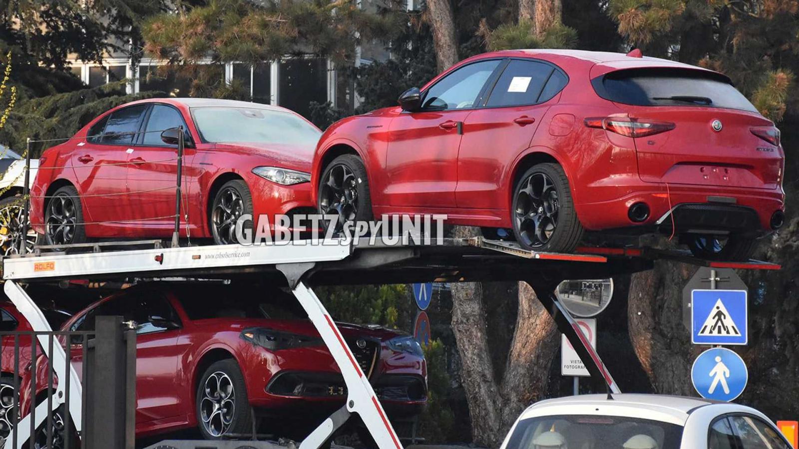 Νέες φωτογραφίες της ανανεωμένης Alfa Romeo Stelvio